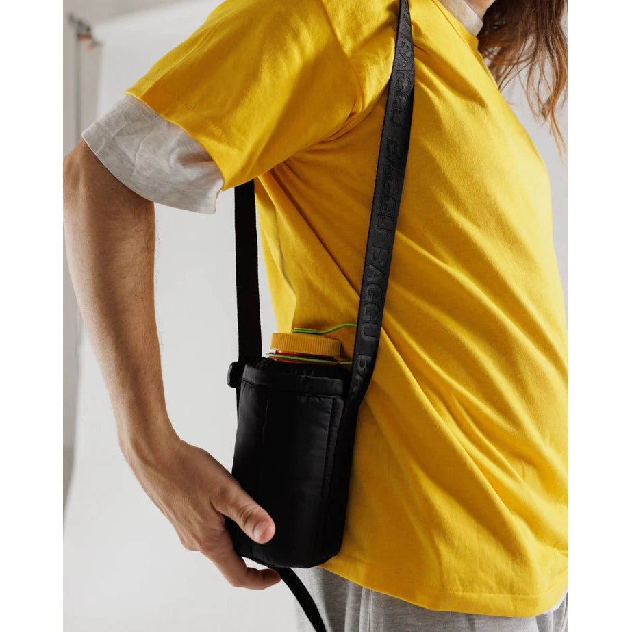 Sling bag top water bottle