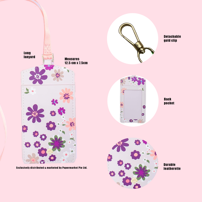 Kate Spade ID Holder-Pacific Petals