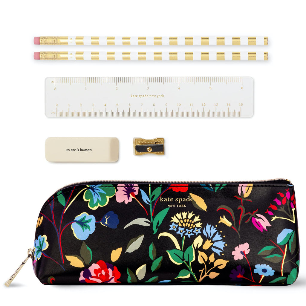Kate Spade Pencil CaseAutumn Floral — PaperMarket