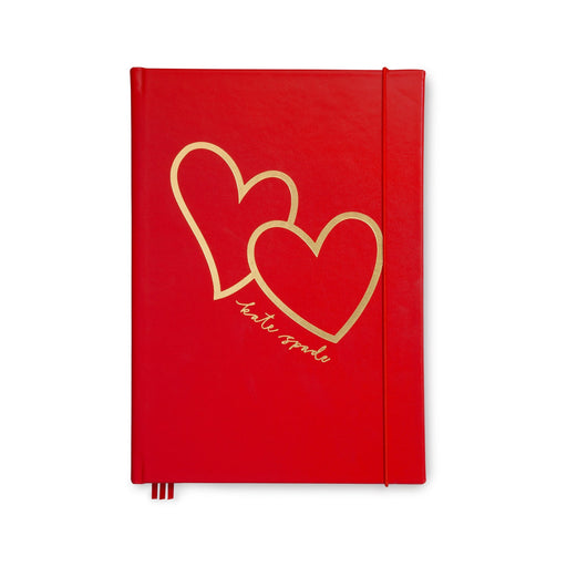 Kate Spade Take Note XL Notebook - Brushstroke Hearts