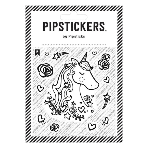 Pipstickers - Color-In Unicorn