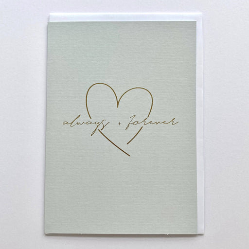 Always & Forever Greeting Card