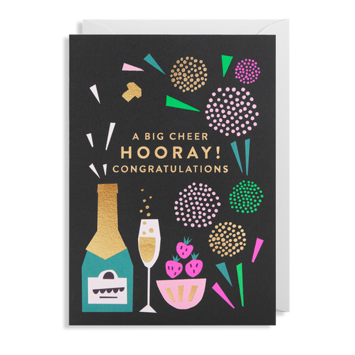 Greeting Card - Hooray! Congratulations