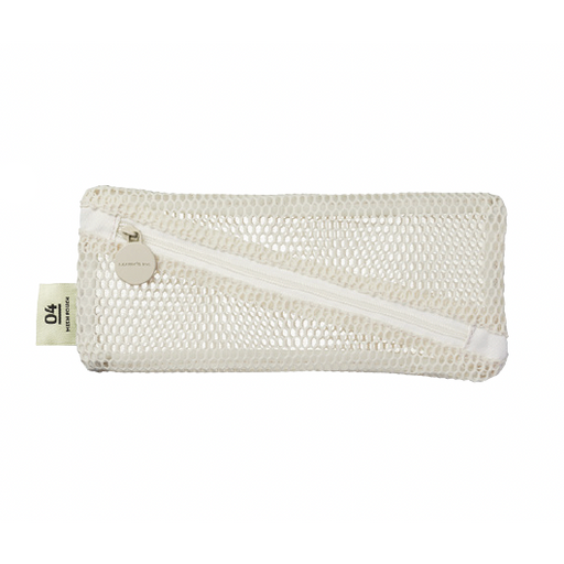 Mesh Collection Pencil Case - Ivory