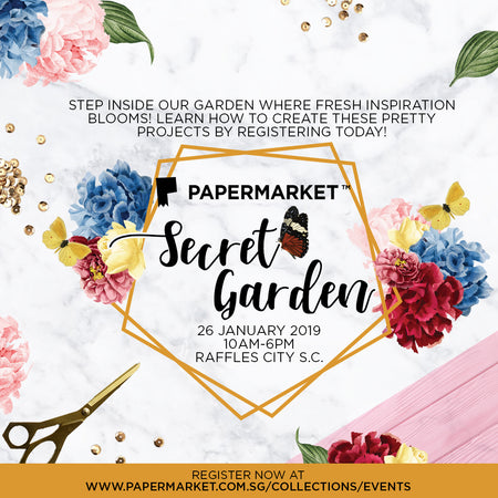 PaperMarket Presents: Secret Garden