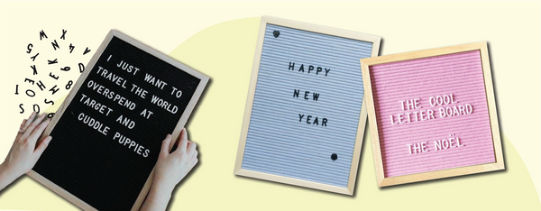 Letter Board & Frames