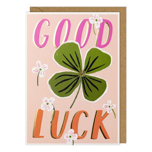 Greeting Card - Paperlink Good Luck I