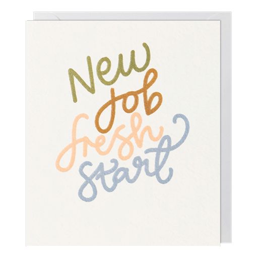 Greeting Card - Paperlink New Job II