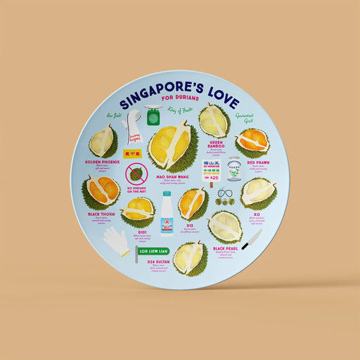 10inch Plate - Durian