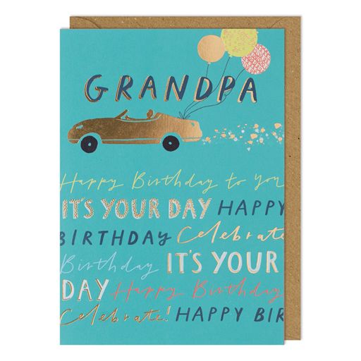 Greeting Card - Paperlink Birthday Grandpa