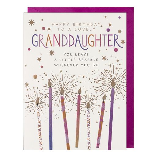 Greeting Card - Paperlink Birthday Granddaughter II