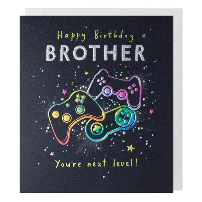 Greeting Card - Paperlink Brother Gaming