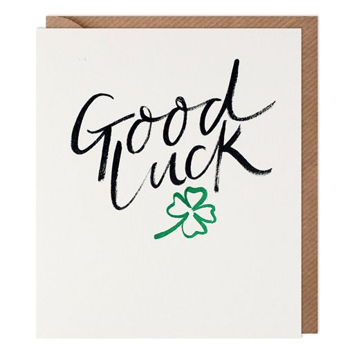 Greeting Card - Paperlink Good Luck