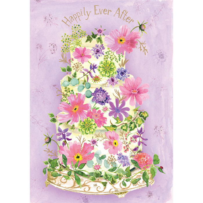 Greeting Card - Floral Wedding Card