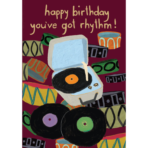 Greeting Card - Birthday Rhythm