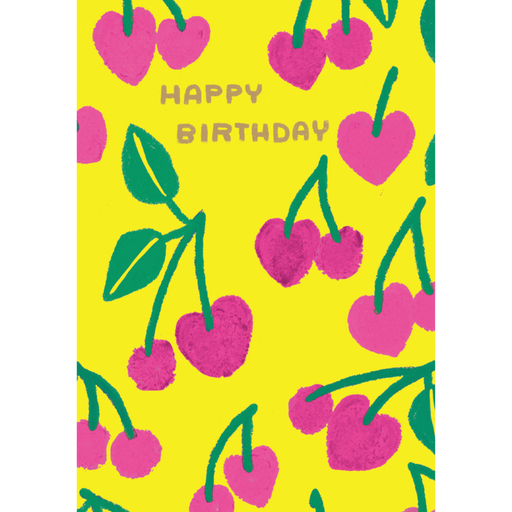 Greeting Card - Cherry Birthday