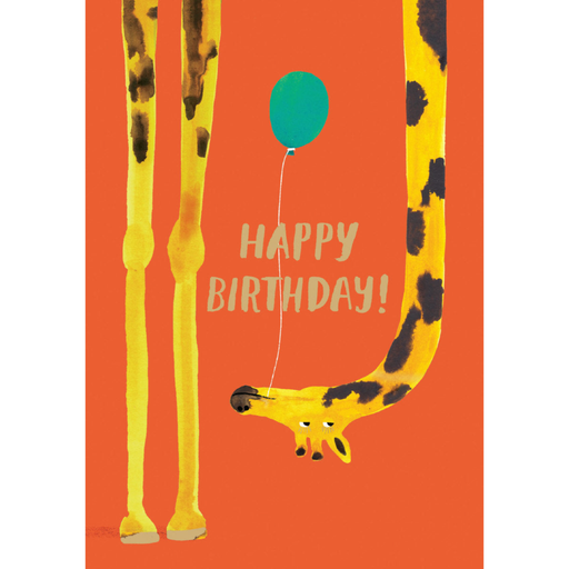 Greeting Card - Birthday Giraffe