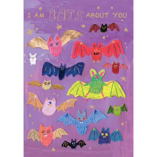 Greeting Card - Batty