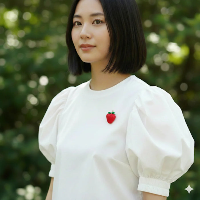 Strawberry Brooch