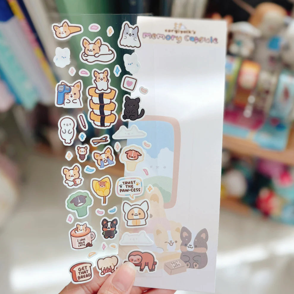 Sticker Sheet - Memory Capsule — PaperMarket