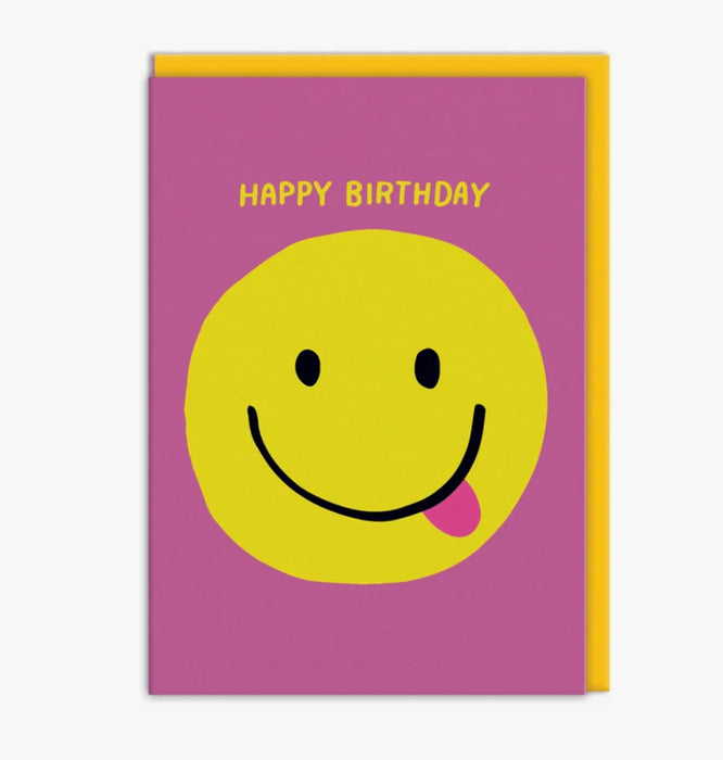 Greeting Card - Happy Birthday Smiley