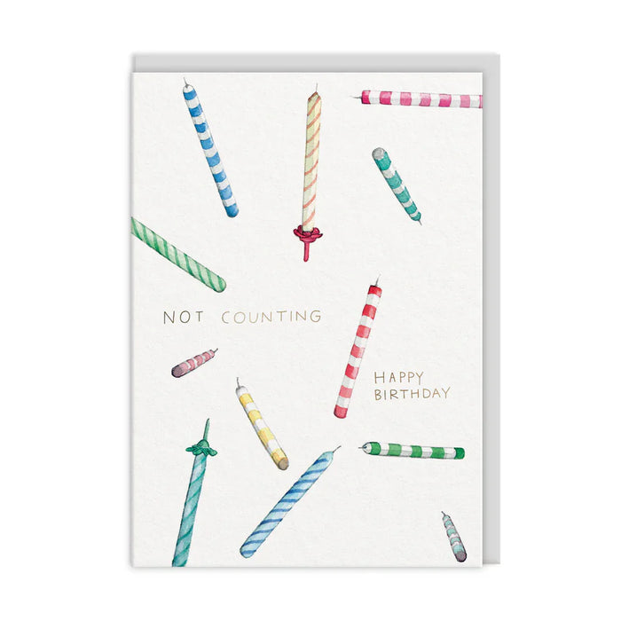 Greeting Card - Not Counting Birthday (12384)