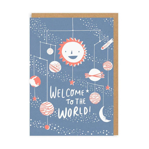 Greeting Card - Welcome To The World