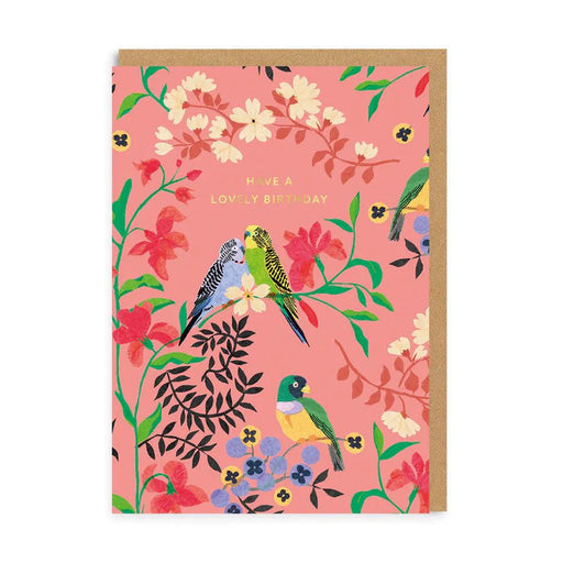 Greeting Card - Cath Kidson Have A Lovely Birthday Summer Birds