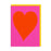 Greeting Card - Red Heart