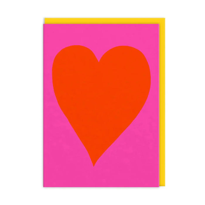 Greeting Card - Red Heart