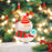 Christmas Magnetic Spinning Acrylic Standee - Dress-Up Snowman