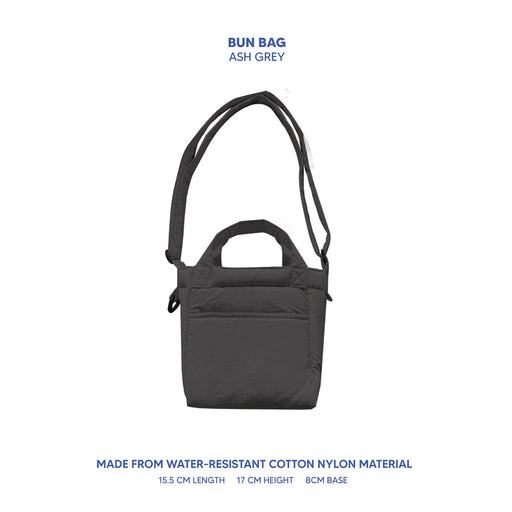 Regular Bun Bag - Ash Grey