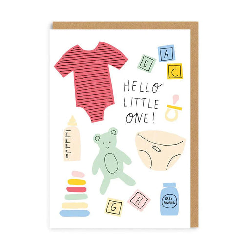 Greeting Card - Hello Little One 2