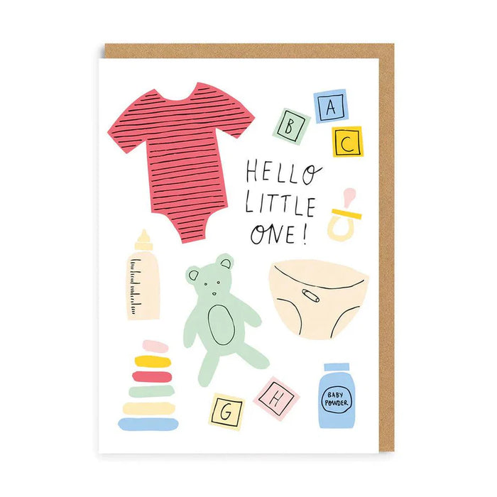 Greeting Card - Hello Little One 2