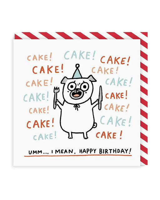 Greeting Card - Cake! Cake! Cake!