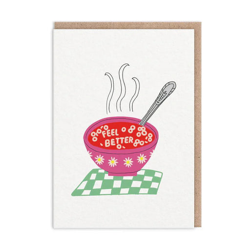 Greeting Card - Feel Better Soup