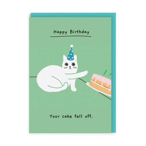 Greeting Card - Your Cake Fell Off