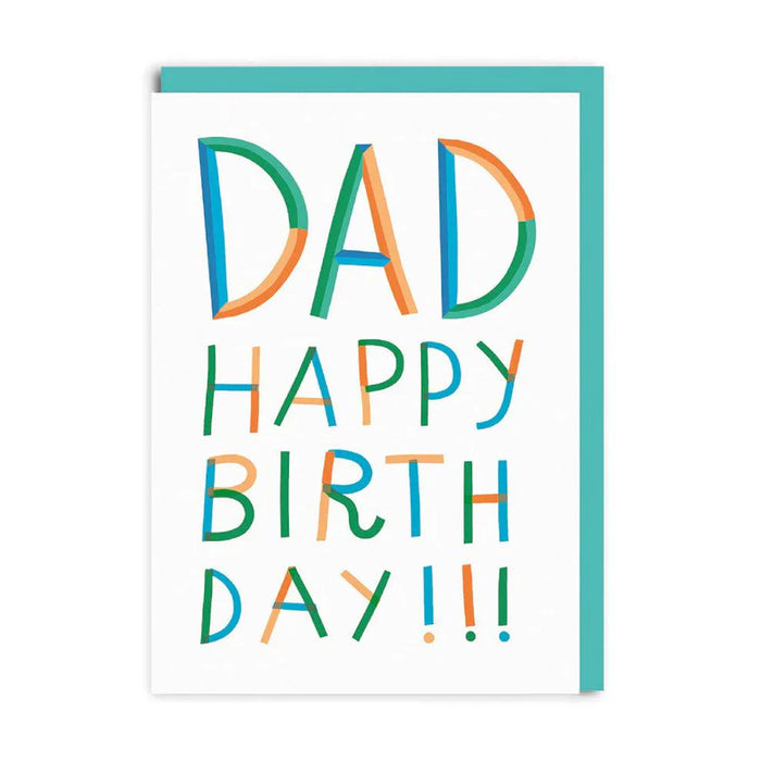 Greeting Card - Dad Happy Birthday