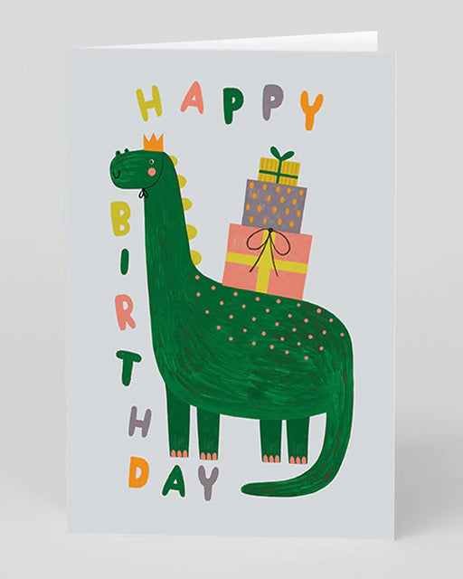 Greeting Card - Happy Birthday Dinosaur