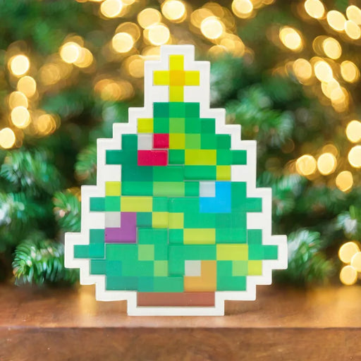 Christmas Pixel Art Magnet - Christmas Tree