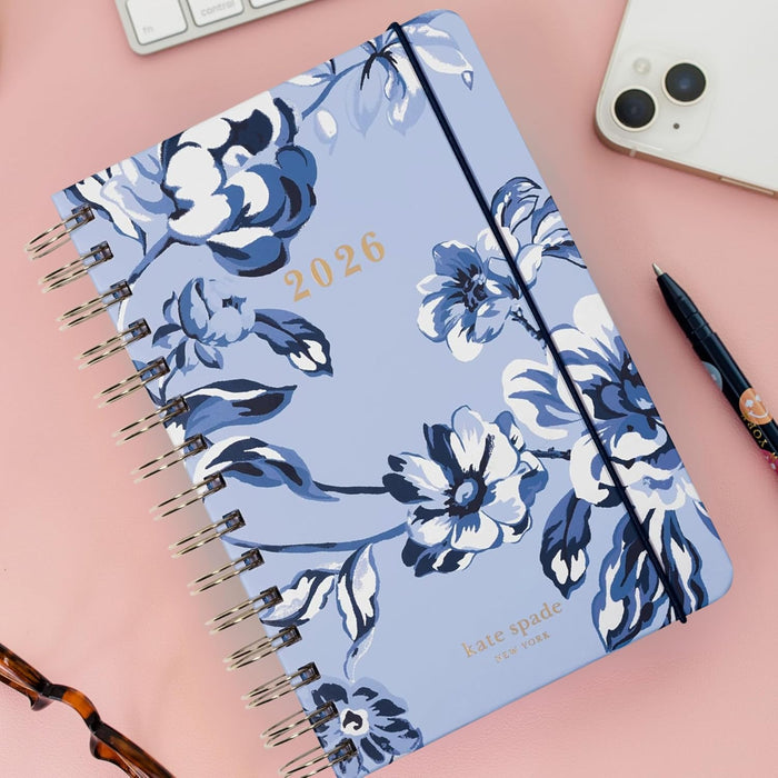 Kate Spade Spiral Planner Medium - 12 Month Floral Toile