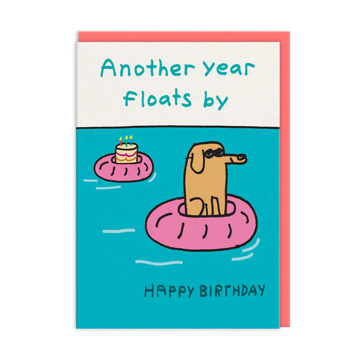 Greeting Card - Another Year Floats By  (12492)