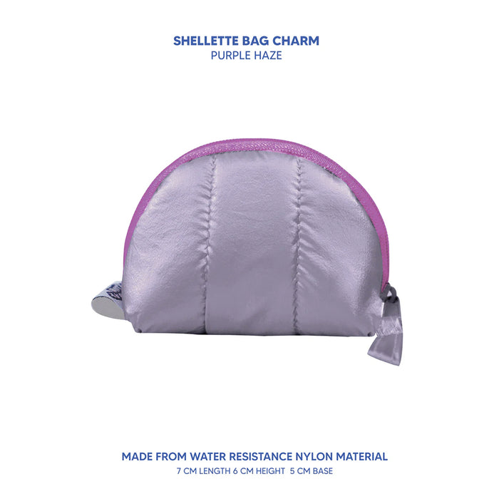 Shellette Bag Charm - Purple Haze