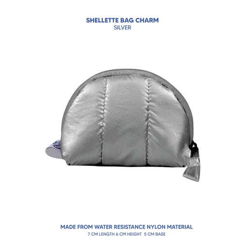 Shellette Bag Charm - Silver