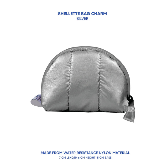 Shellette Bag Charm - Silver