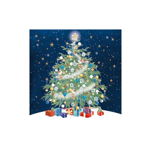 Greeting Card (Pack of 6) - Starry Christmas Tree Charity Pack