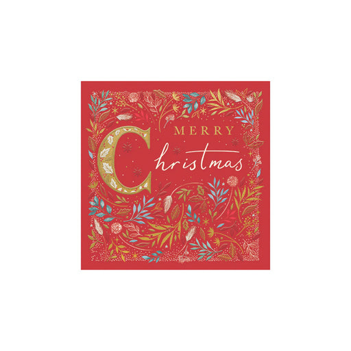 Greeting Card - Merry Christmas Decorative Tree
