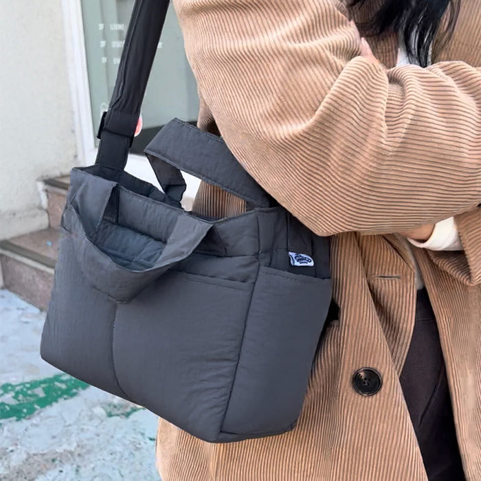 Boxy Sling - Charcoal Black