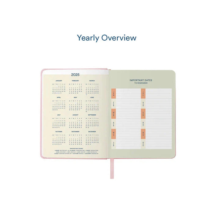 2025 Personal Planner in Chutoro (Pink)