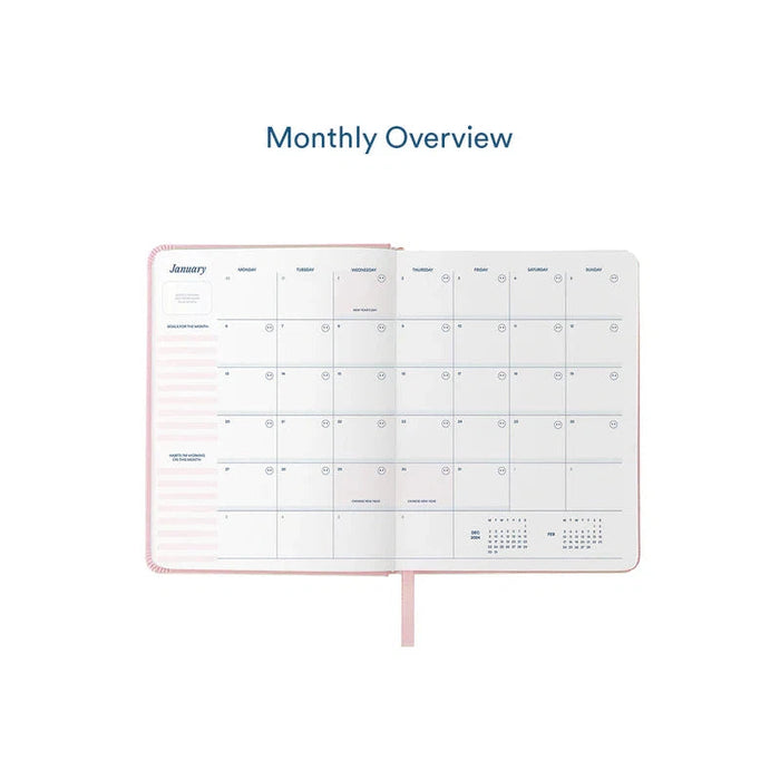 2025 Personal Planner in Chutoro (Pink)